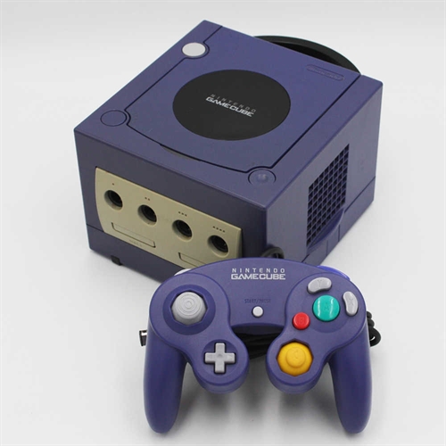 GameCube - Indigo - Konsol - SNR DE11299949 (B Grade) (Genbrug)